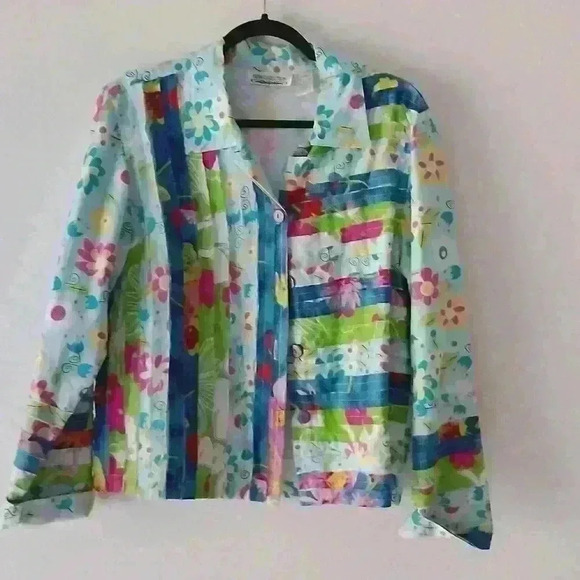new directions Jackets & Blazers - New direction women's size large 100% cotton jacket